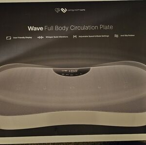 Wave Full Body Circulation Plate - Black